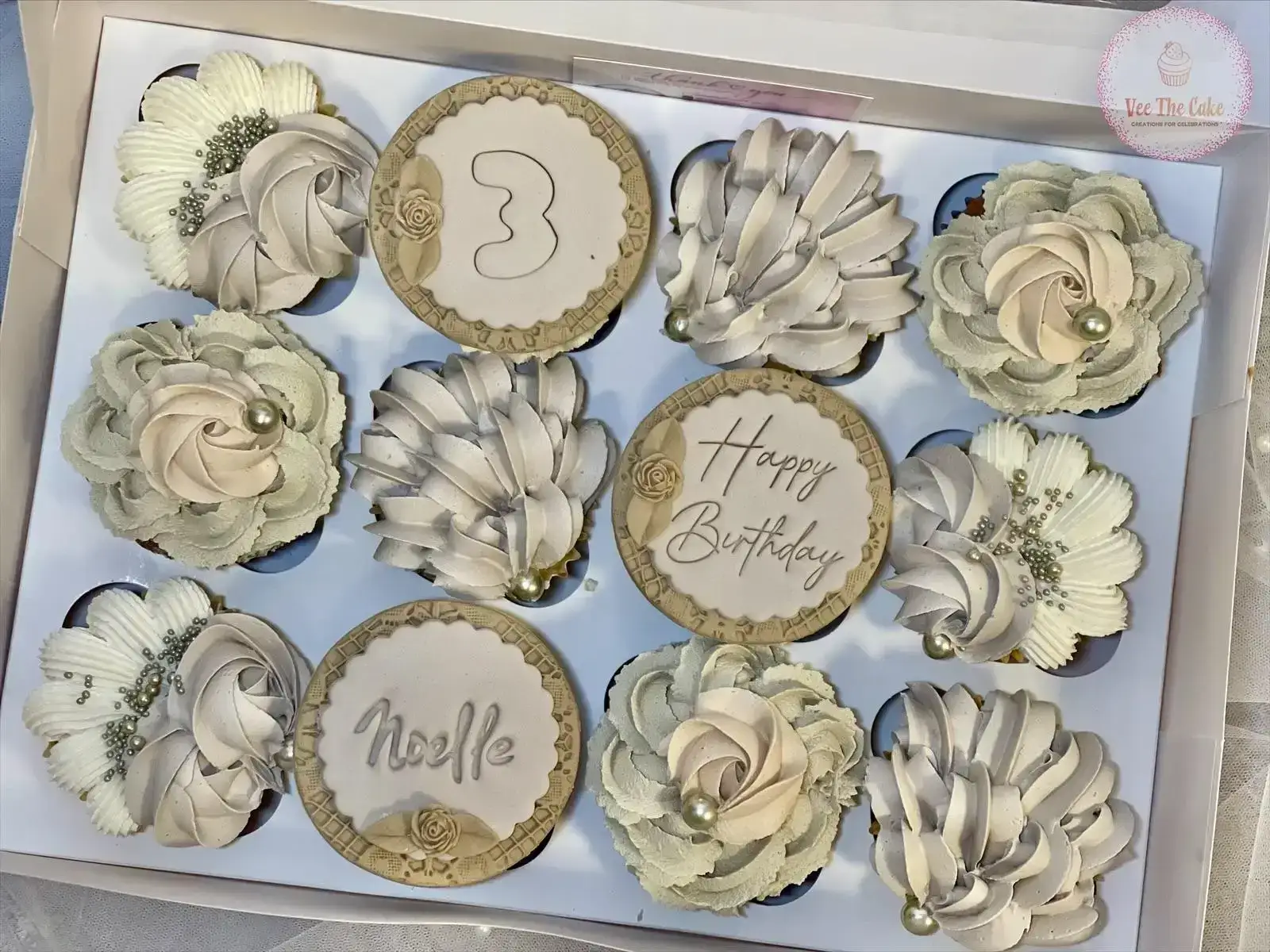 Buttercream topped cupcakes in Nottinghamshire